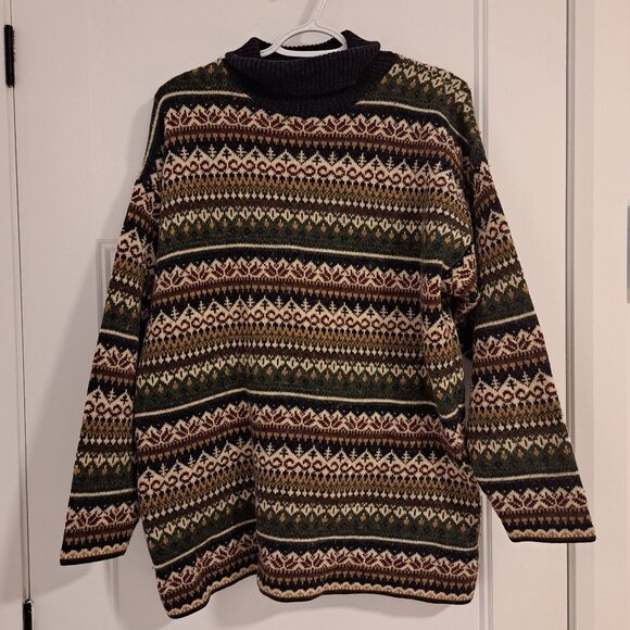 Vintage turtleneck grandpa sweater - Picture 1 of 5